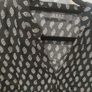 navy print top Image 2