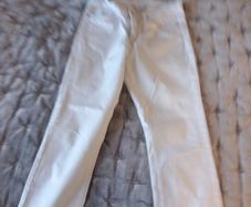 H & M Slim White Jeans size EUR 38