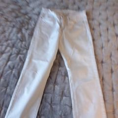 H & M Slim White Jeans size EUR 38