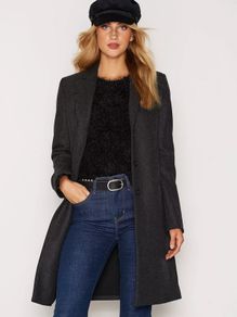 French Connection Felt Platform Coat