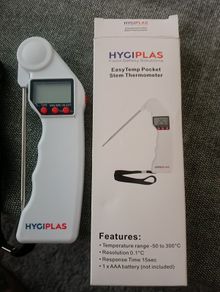 Nisbets Hygiplas Easytemp Thermometer