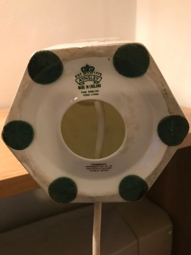Vintage Large Aynsley Table Lamp
