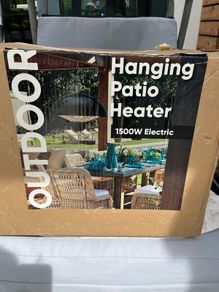 Hanging patio heater