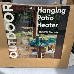Hanging patio heater