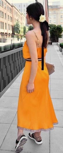 Satin dress