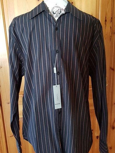 BNWT Size M Brown Striped Shirt