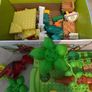 building blocks/ dinosaurs and random assortment/ storage box Image 5