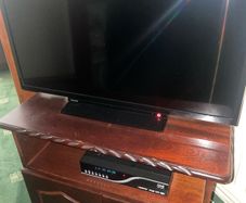 TV Monitor - Screen with Remote Control
