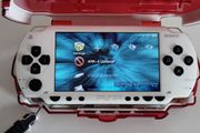 PSP 1004 White Modded 2 Batteries Original OSTENT new 64gb original charger
