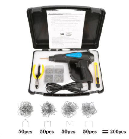 Bumper Repair kit Car Body tool 70W Hot Stapler Plastic Welder Workshop