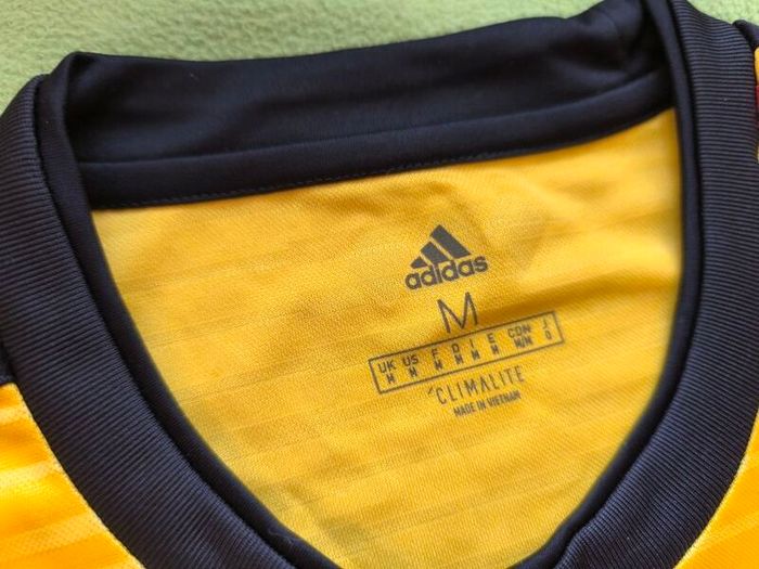 2018/19 Belgium Adidas Away Jersey Size M Adults
