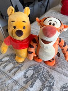 Disney Winnie the Pooh My Friend Tigger Soft Toy, Jumping and Speak Toy
