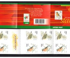 2002 Ireland Chaffinch SA Definitive Stamp Booklet Mint Never Hinged (MNH). Hibernian HB97