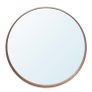 STOCkHOLM walnut veneer mirror 60 cm Image 2