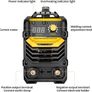 220V MMA Welder, 250A ARC Welder Machine Electrode Holder,Work Clamp, Input Power Adapter Cable (250A) Image 4