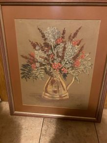 Chalk pastel artwork free postage