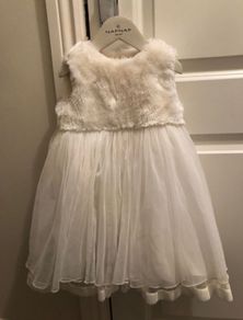 Baby baptism christening dress 12-18 M