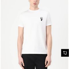 Karl lager field white t shirt