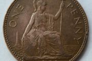 Elizabeth Ii 1966  One Penny Coin