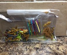 Mix bag of Lego weapons /swords
