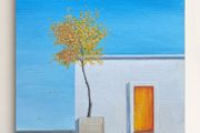 Original acrylic painting on canvas board