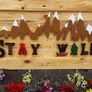 NEW Rustic STAY WILD Wood Art Wall Sign Image 8