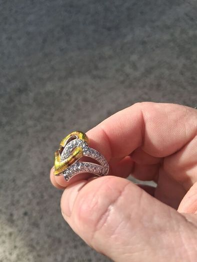Stunning Irish Sterling Silver Ring