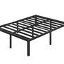 High Double Bed Frame 4ft6 with Rounded Corner Legs Image 2