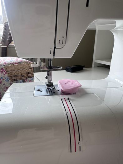 Sewing Machine and huge accessories/fabric bundle