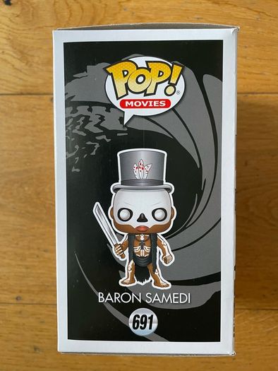 James Bond Funko Pop. Baron Samedi #691