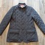Men's Vickers 1919 Boston quilted tweed jacket in a grey herringbone checked pattern Image 4