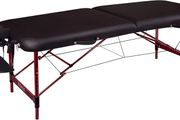 Zephyr Lightweight Portable Massage Table Package - Ideal for Tattooing and Spa Treatments (Black, Maroon)