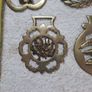 Vintage brass horse harness ornaments Image 6
