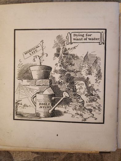 Christian Cartoons  By E.j. Pace. Vintage 1922 Hardback In Fair Condition.