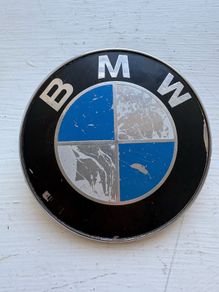 Vintage 8132375  OE BMW   Emblem Bonnet Hood Bagde Boot c2000