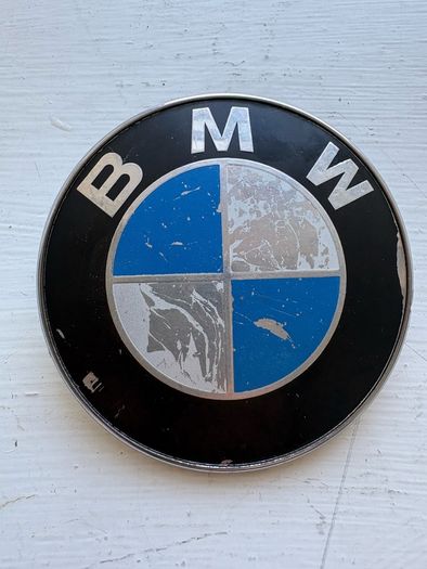 Vintage 8132375  OE BMW   Emblem Bonnet Hood Bagde Boot c2000