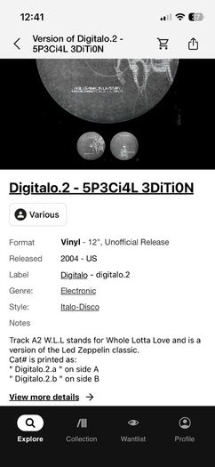 Various italio-disco 12" vinyl
