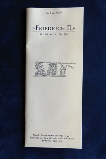 Frederick II Holy Roman Emperor | solid Bronze coin medal by Werner Godec