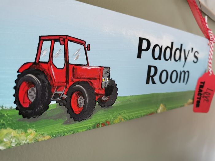 Handmade Personalised Bedroom Signs
