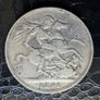 1891 United Kingdom 1 Silver Crown - Victoria 2nd portrait coin Image 2