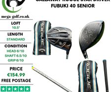 Callaway Rogue Star Driver / 10.5 Degree / Fubuki 40 Senior
