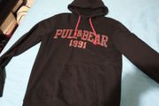 pull and bear small medium black hoodie