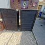 2 Tall Wooden Planters Image 2