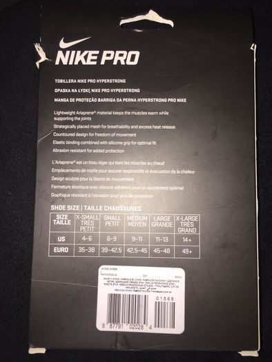 nike pro ankle protector