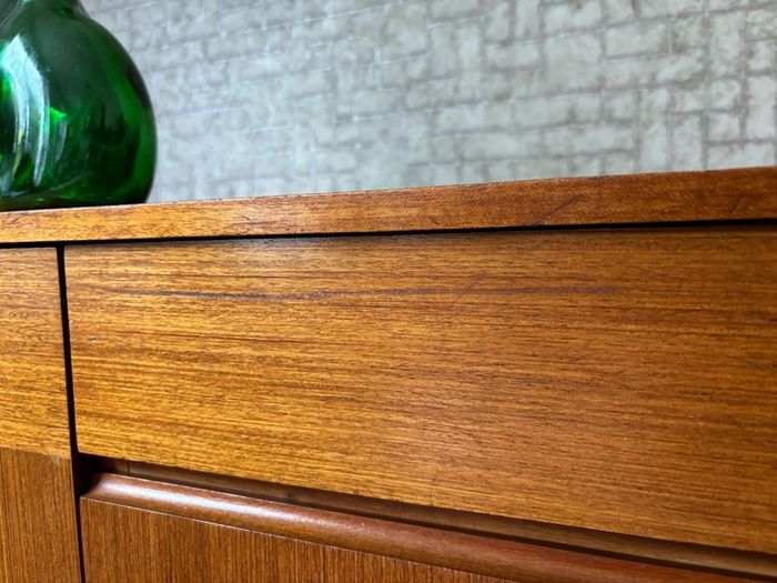 Vintage Retro Mid Century Teak Compact Sideboard