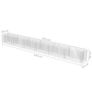 Gabion Raised Bed Galvanised Steel 540x50x50 cm Image 8