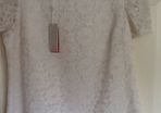 Monsoon lace ivory top