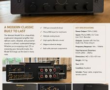 Marantz Model 50 Integrated Amplifier Black