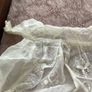 Italian lace christening gown. Image 10