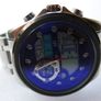 ASJ Analogue-Digital Sports Watch - Stainless Steel Strap Image 5